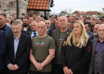 Përvjetori i Shkëlzenit me bashkëluftëtarë, Haradinaj: Luftëtarë sypatrembur, ata u bënë mburojë për popull dhe Atdhe