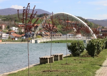 Bie një foshnje në Liqenin Akumulues në Mitrovicë
