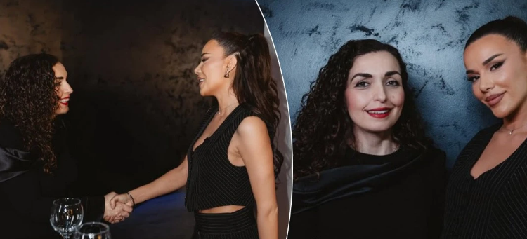 Kështu e shpreh Tayna dashurinë për Vjosa Osmanin/PAMJE