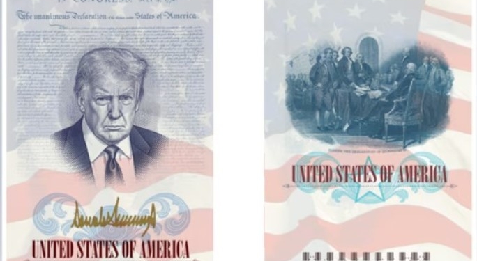 SHBA-ja do të lëshojë pasaporta me imazhin e Trumpit me rastin e 250-vjetorit të pavarësisë