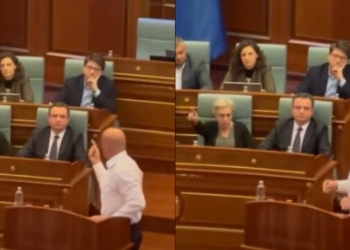 “Shko ulu atje… ik ulu” Gërvalla bën gjeste denigruese ndaj Haradinajt në Kuvend
