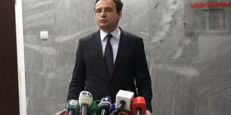 Kurti: I ofrojmë LDK-së edhe 15 nënshkrime për kandidatin e tyre, Hoxha u dakordua të tërhiqet