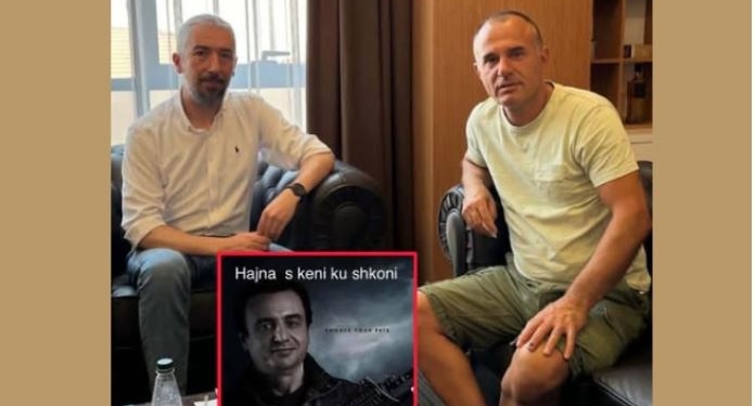 Mërgimtari që fyeu rëndë Haradinajn, militant i Kurtit, pritej nga Atiqi në zyrë