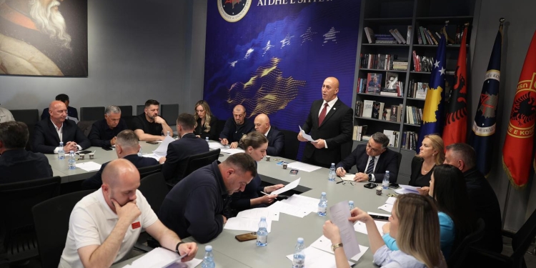 AAK-ja e konfirmon Ardian Gjinin kandidat për kryeministër dhe bartës të listës
