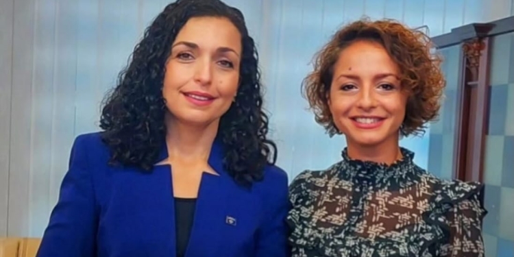 Vjosa Osmani njofton aderimin e ri