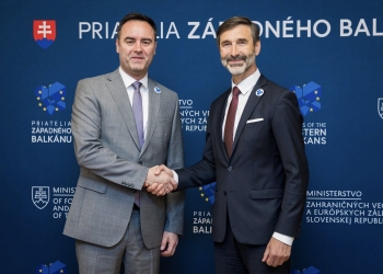 Konjufca në Bratislavë: Kosova e gatshme për statusin e vendit kandidat në BE