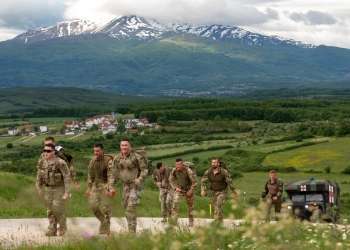 KFOR-i teston qëndrueshmërinë dhe vendosmërinë e ushtarëve në kampin Bondsteel