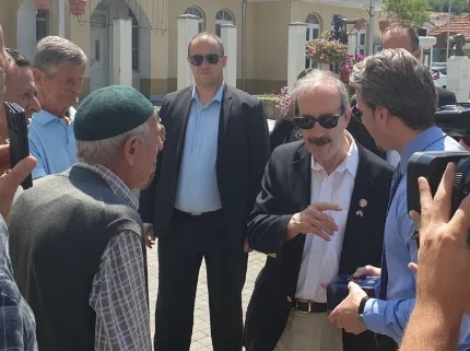 Kongresmenët amerikanë vizitojnë Luginën e Preshevës, Bajraktari: Zëri i shqiptarëve dëgjohet!
