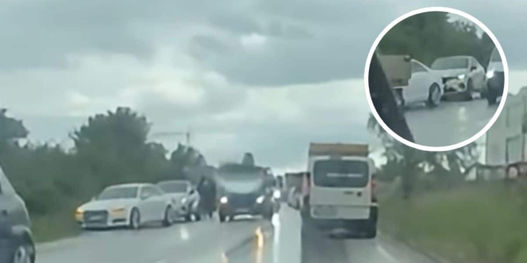 Aksident në Gllarevë të Klinës, përfshihen dy vetura