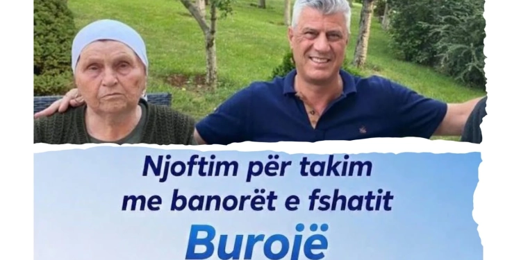 Sot tri vjet nga vizita e parë e Thaçit nga Haga në Burojë, PDK-ja thërret takim me banorët e këtij fshati
