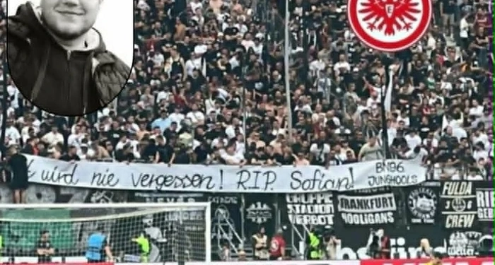 Homazhe prekëse në Bundesliga: Tifozët e Eintracht Frankfurt nderojnë të riun kosovar Sofian Podvorica