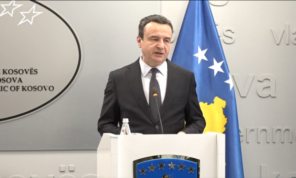 Kurti pas takimit me Kos: Të avancohet dosja e Kosovës për statusin e vendit kandidat, mbështetja për BE tek në është rreth 90%