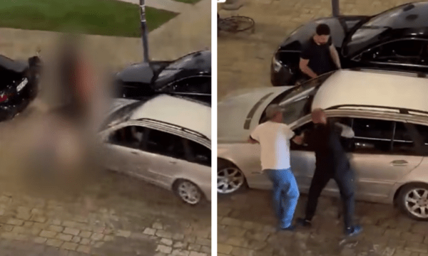 Ngjarje e rëndë në Shkodër – shoferi përplas me makinë katër persona, pamje