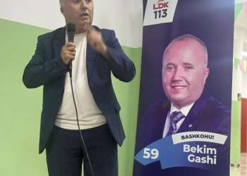 Bekim Gashi takon qytetarët në Llukar, vlerëson mbështetjen për LDK-në