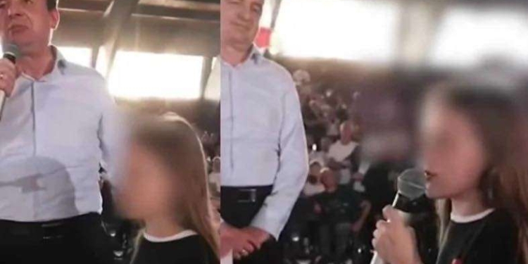 “Zoti ju vraftë o kriminela” – PZAP gjobit me 5100 euro VV-në për përdorimin e vajzës së mitur nga Kurti në fushatë