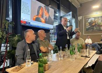 Bekim Gashi takon banorët e Prishtinës së Re, kërkon mbështetje për LDK-në dhe kandidaturën e tij