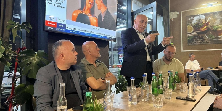 Bekim Gashi takon banorët e Prishtinës së Re, kërkon mbështetje për LDK-në dhe kandidaturën e tij