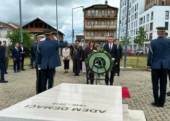 27-vjetori i çlirimit të Kosovës, Haxhiu e Kurti nderojnë veprimtarin Adem Demaçi