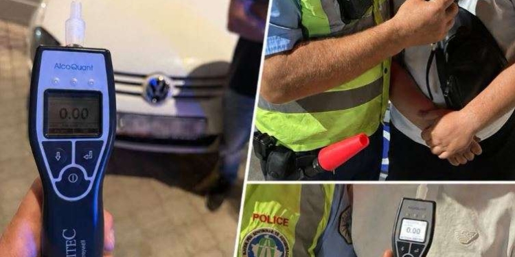 27 shoferë të dehur u kapën brenda një jave, Policia e Kosovës shton kontrollet