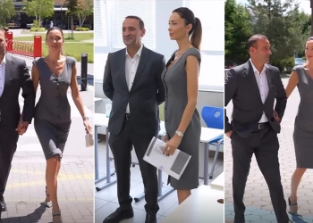 Të veshur elegantë dhe me stil, votojnë Lola dhe Daut Haradinaj