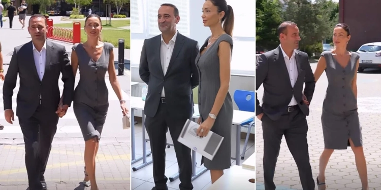 Të veshur elegantë dhe me stil, votojnë Lola dhe Daut Haradinaj