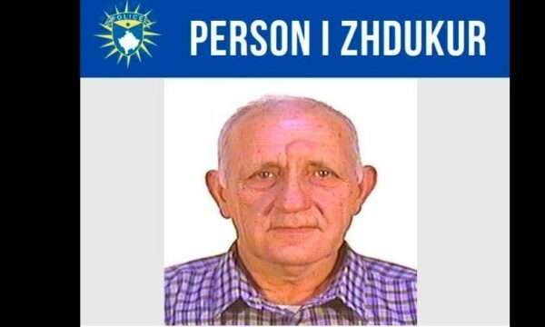 Policia kërkon ndihmën e qytetarëve për gjetjen e Xhafer Raqit, i zhdukur që nga 2 korriku