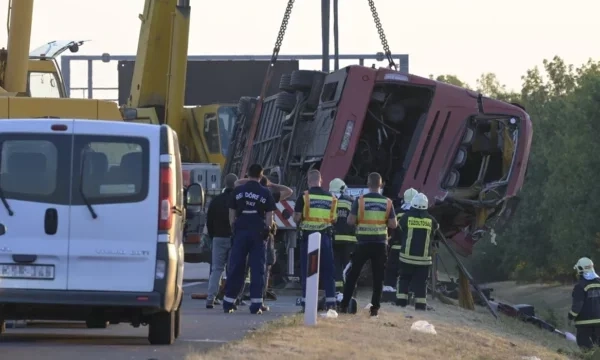 Autobusi polak rrokulliset në Hungari, 12 persona të vdekur