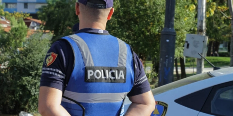 Momenti i arrestimit të 20-vjeçarit të dyshuar për vrasjen e të riut në Korçë (VIDEO)