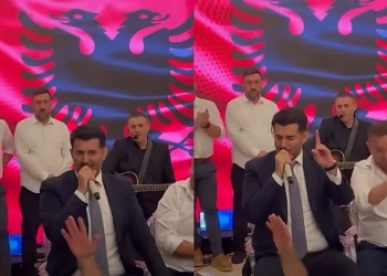 Labi me këngë për ish-krerët e UÇK-së në një dasmë, emocionon me fjalët për ta