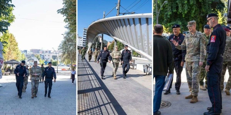 Shefi i Shtabit të KFOR-it viziton Mitrovicën e Veriut