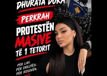 “Jo në emrin tim”, Dhurata Dora mbështet protestën e 1 tetorit