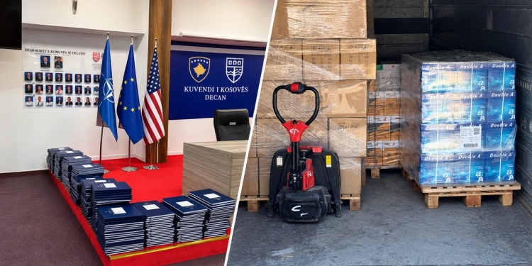 Arrin në Deçan furnizimi me ditarë nëpër shkolla