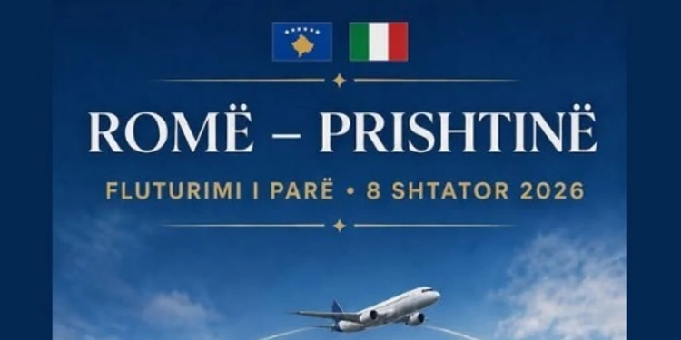 ‘Kosova dhe Italia më afër’ – Nis fluturimi i parë direkt Romë–Prishtinë