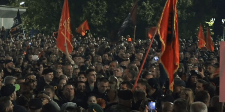 Nipi i Fahri e Bahri Fazliut nga protesta në shesh: Liria nuk erdhi falas