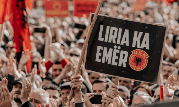 Sot protestohet në Shkup për katërshen e UÇK-së