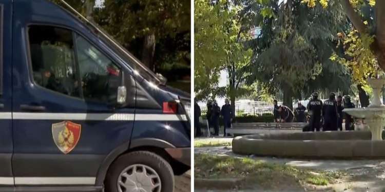 Protestuesit në Tiranë hedhin molotovë ndaj policisë, ajo përgjigjet me gazlotsjellës dhe arrestime