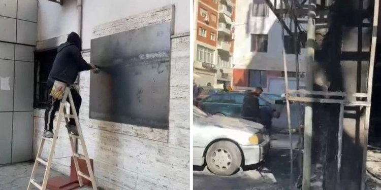 Një ditë pasi protestuesit i vunë flakën, Gjykata e Lartë në Shqipëri blindon dritaret me mbrojtëse hekuri
