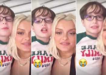 Bebe Rexha flet shqip me kushëririn 8-vjeçar: Ishalla i gjejmë Bebes një burrë