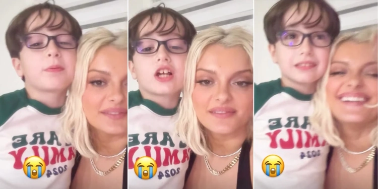 Bebe Rexha flet shqip me kushëririn 8-vjeçar: Ishalla i gjejmë Bebes një burrë