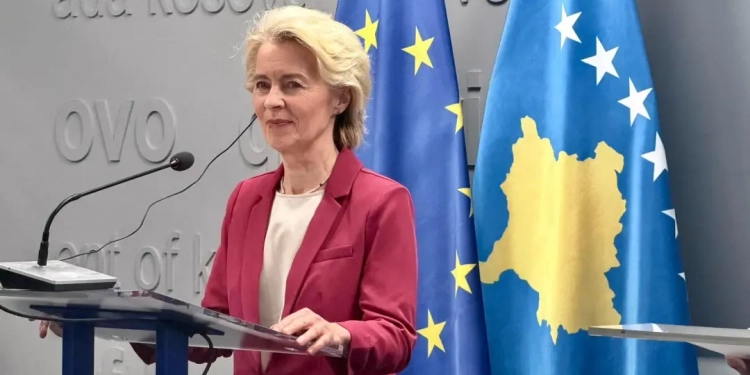 “Rezistenca e Kosovës nuk ka qenë në gjykim” – Këto janë mesazhet që dha dje Von der Leyen gjatë vizitës në Kosovë